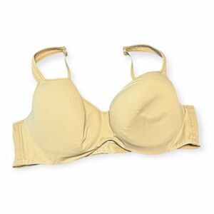 CACIQUE Women’s Beige Smooth Balconette Bra Size 44D